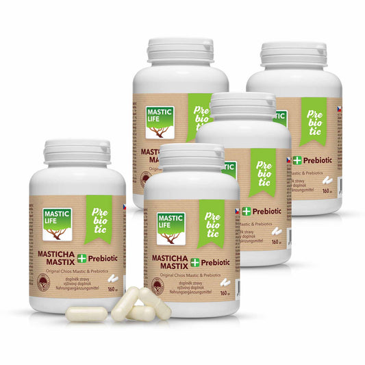 Mastyks+ Prebiotic Economy długotrwała terapia z Mastyksem (800 kapsułek) Masticlife