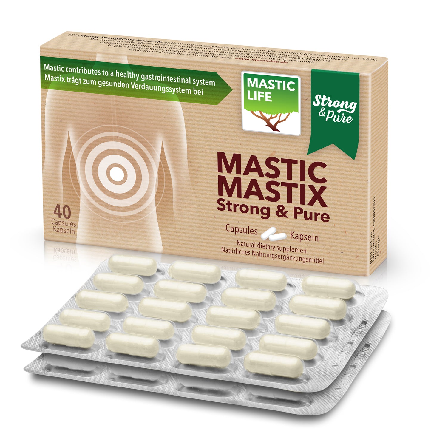 Mastyks Strong&Pure (40 kapsułek) Masticlife pills
