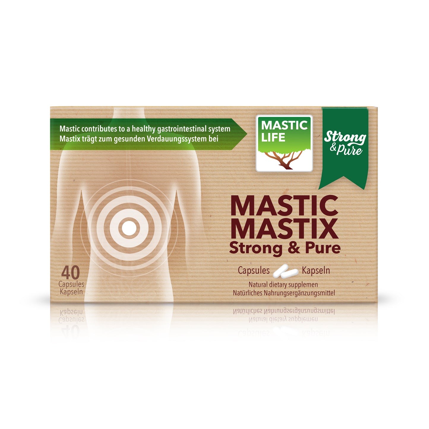 Mastyks Strong&Pure (40 kapsułek) Masticlife
