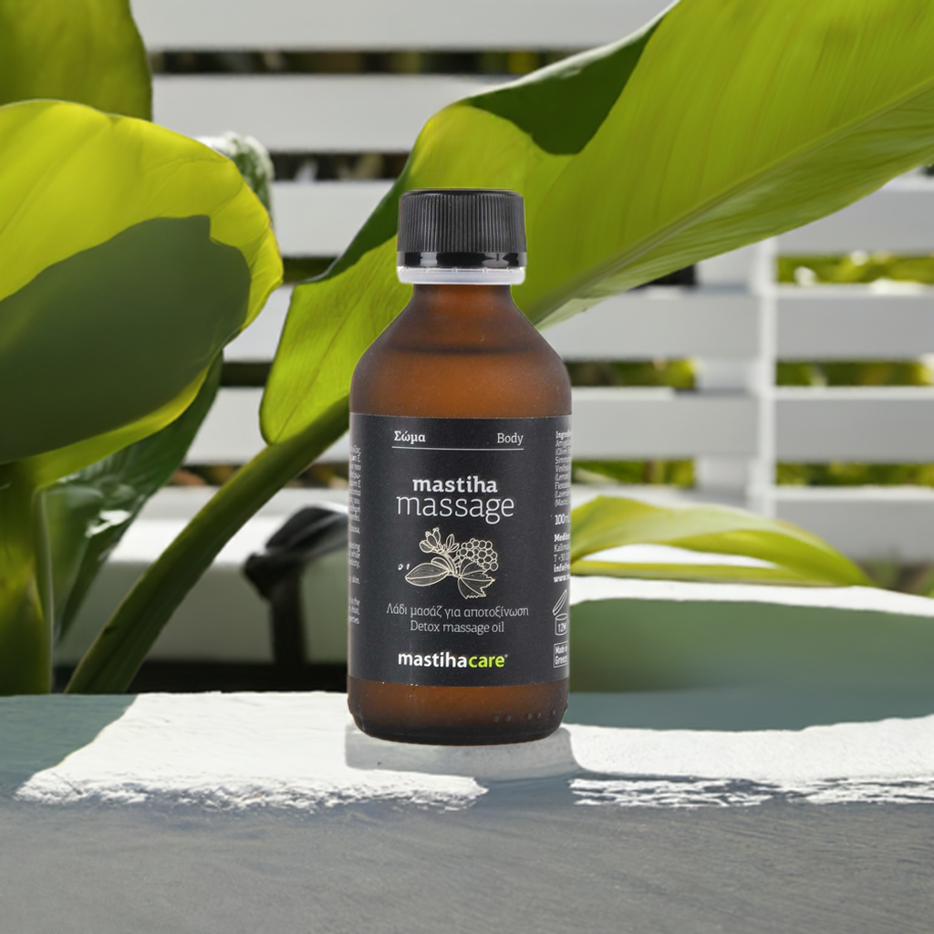 Detoksykujący olejek do masażu z mastyksem 100 ml