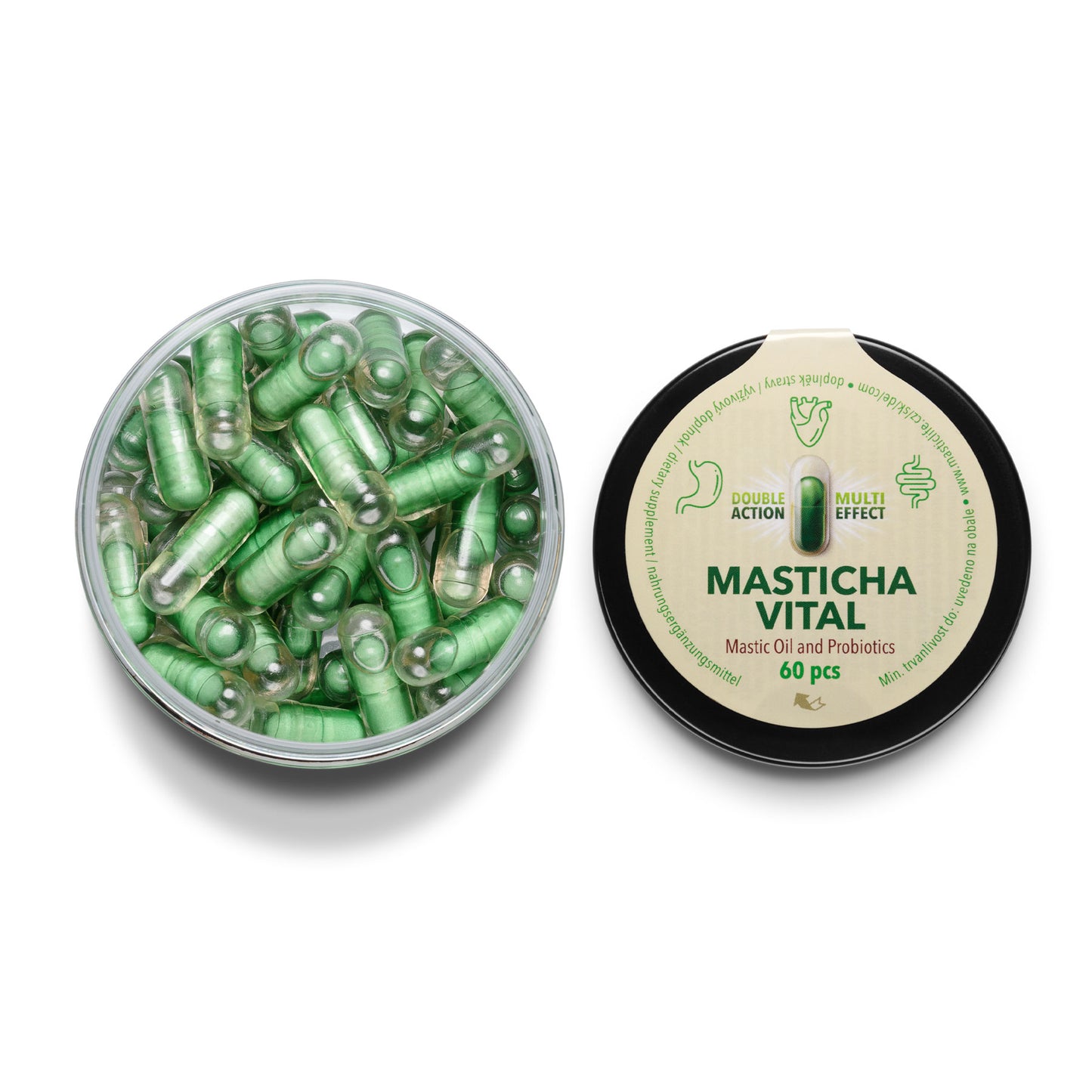 Mastyks Vital Double Action (60 kapsułek) Masticlife