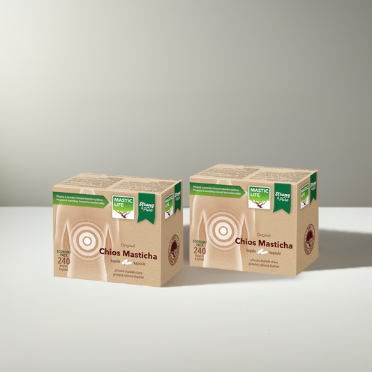 Mastyks Strong&Pure Economy Double Pack (480 kapsułek) Masticlife