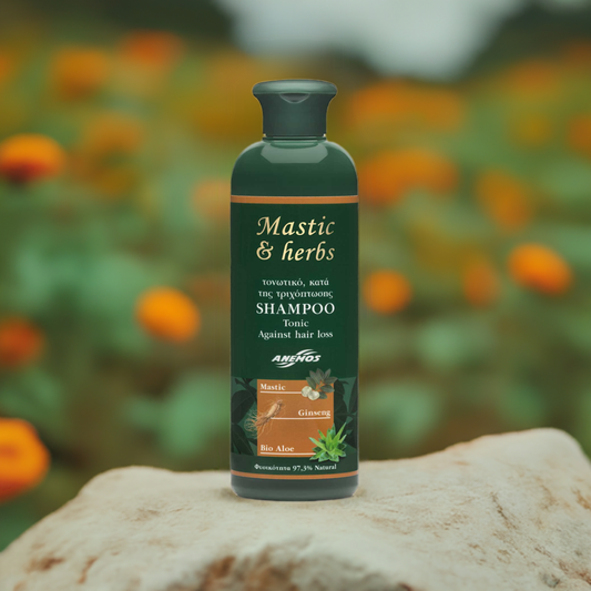 Szampon Mastic & Herbs tonizujący przeciw wypadaniu włosów 300 ml