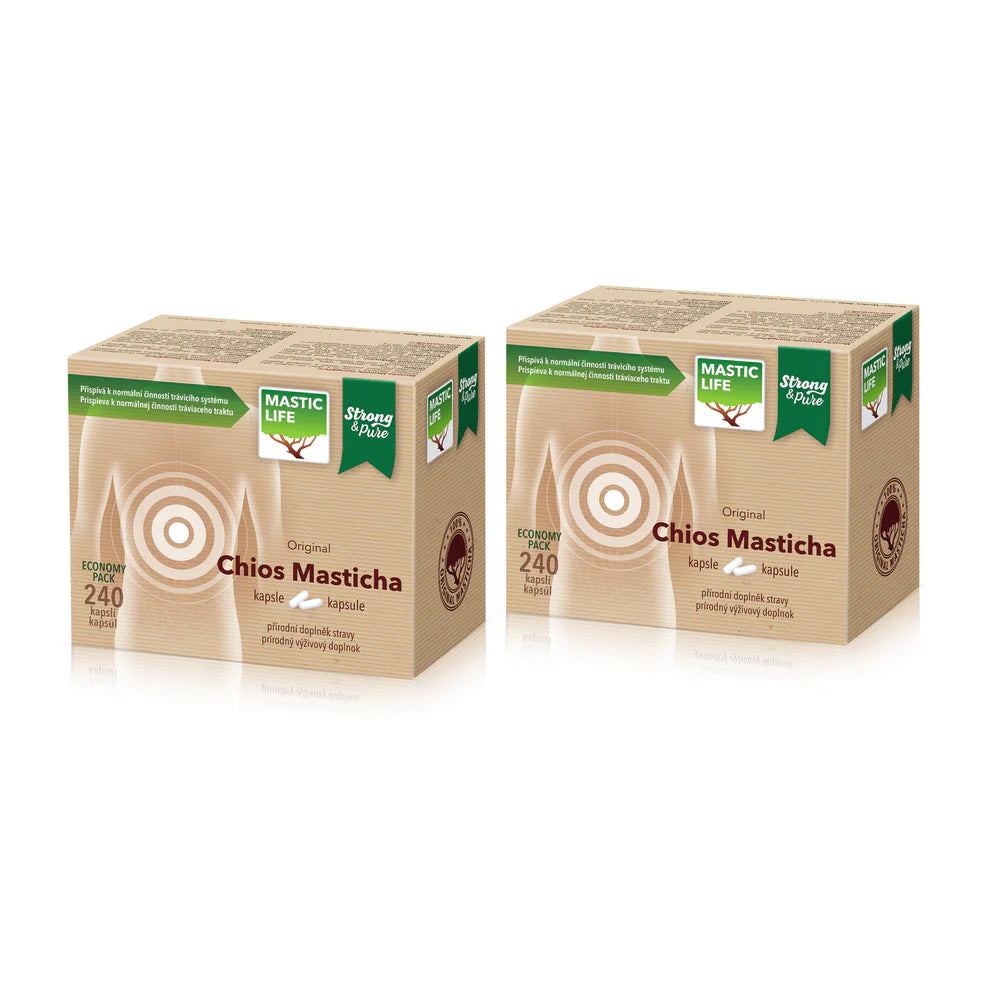 Mastyks Strong&Pure Economy Double Pack (480 kapsułek) Masticlife