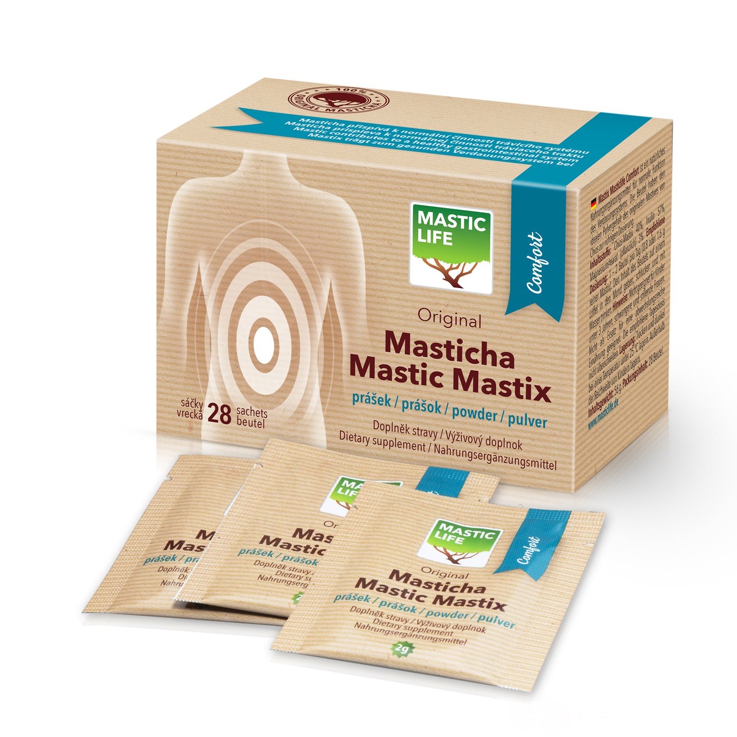 Mastyks Comfort (28 saszetek) Masticlife