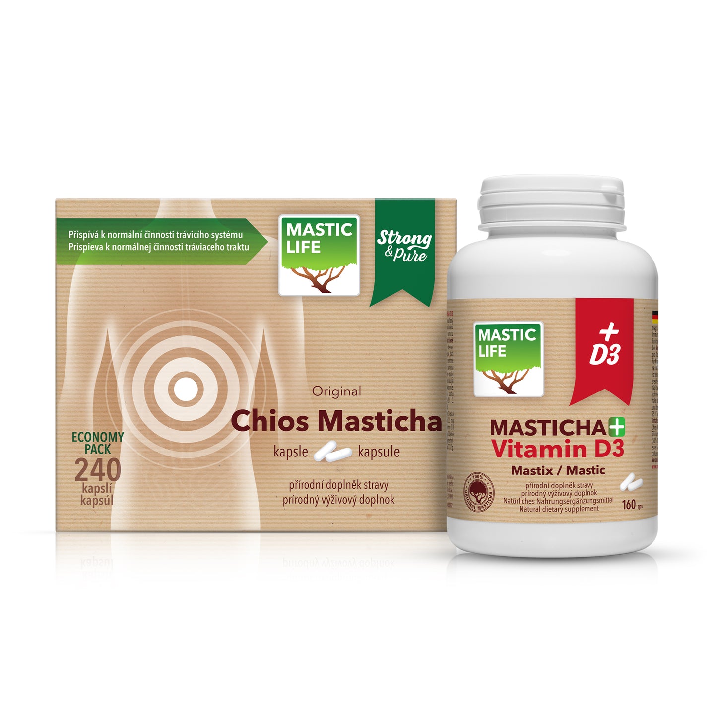 Mastyks Plus Pack (400 kapsułek) Masticlife