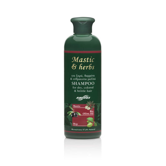 Szampon Mastic & Herbs do włosów suchych, farbowanych lub łamliwych 300ml