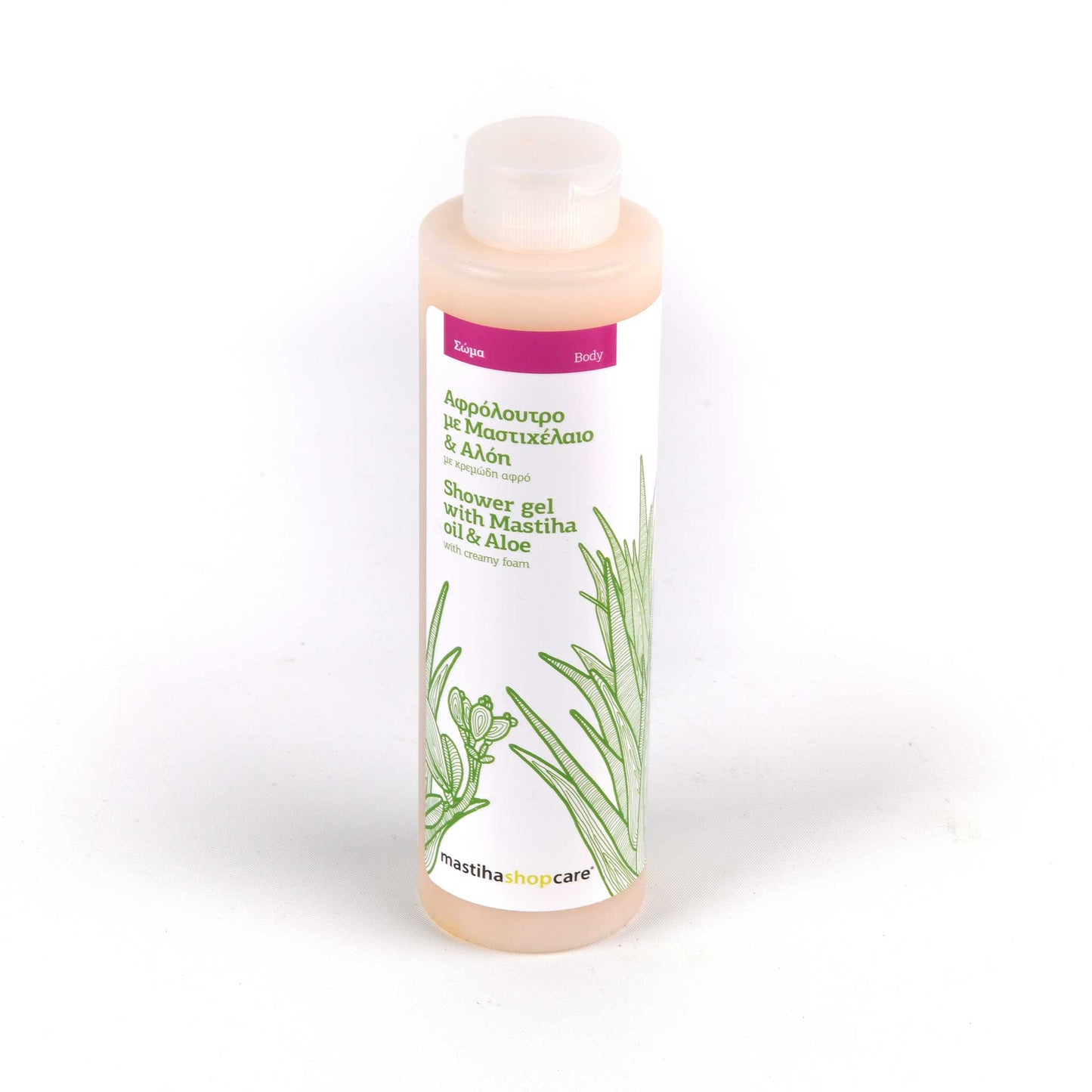 Żel pod prysznic z olejem mastyksowym i aloesem