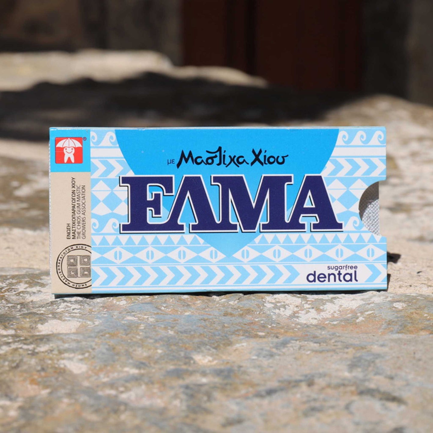 ELMA Dental - Guma do żucia z mastyksem, bez cukru, z fluorem