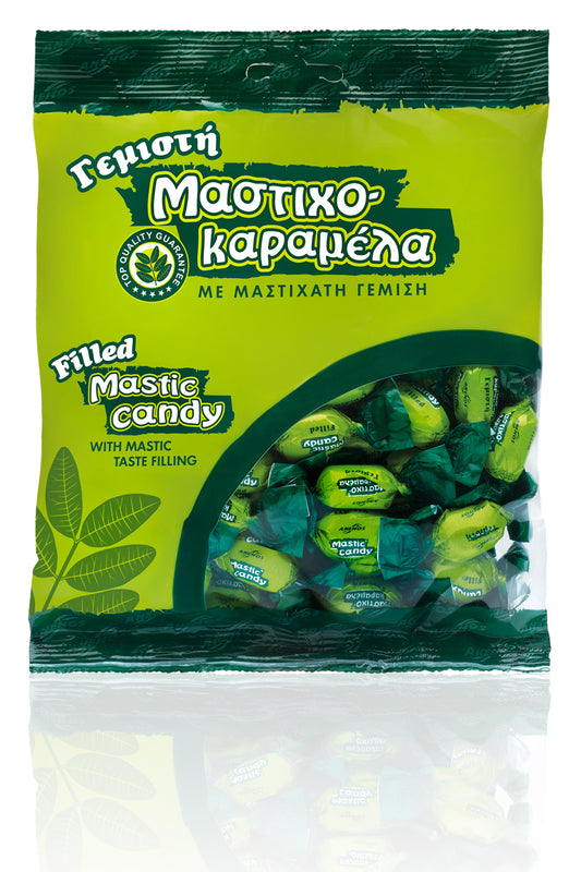 Cukierki z mastyksem nadziewane kremem mastyksowym 200 g