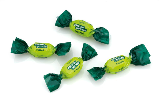 Cukierki z mastyksem nadziewane kremem mastyksowym 200 g
