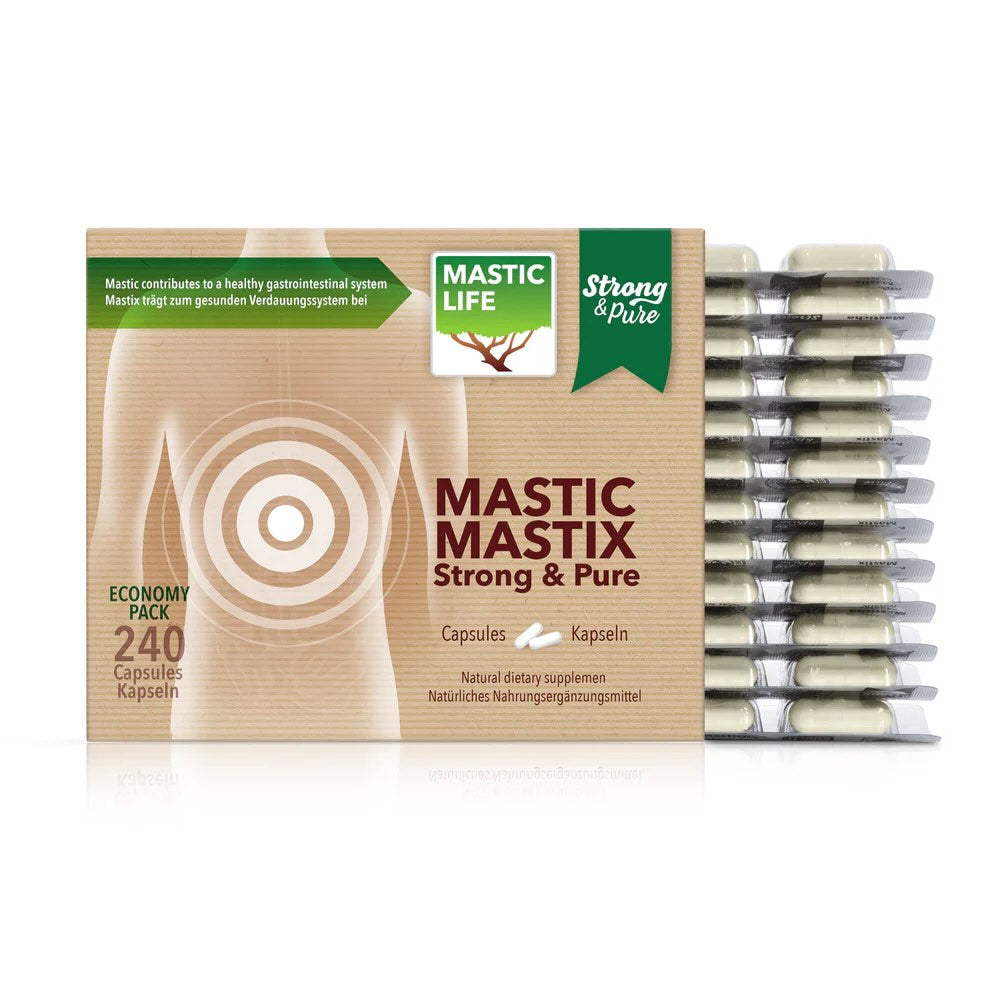 Mastyks Strong&Pure Economy Pack (240 kapsułek) Masticlife