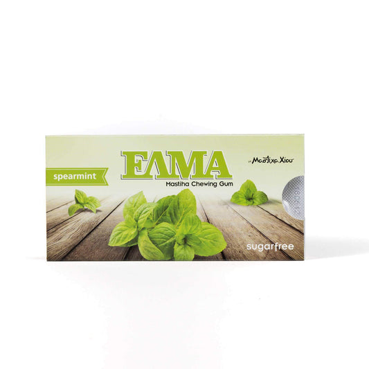 ELMA Spearmint - Guma do żucia z mastyksem, bez cukru