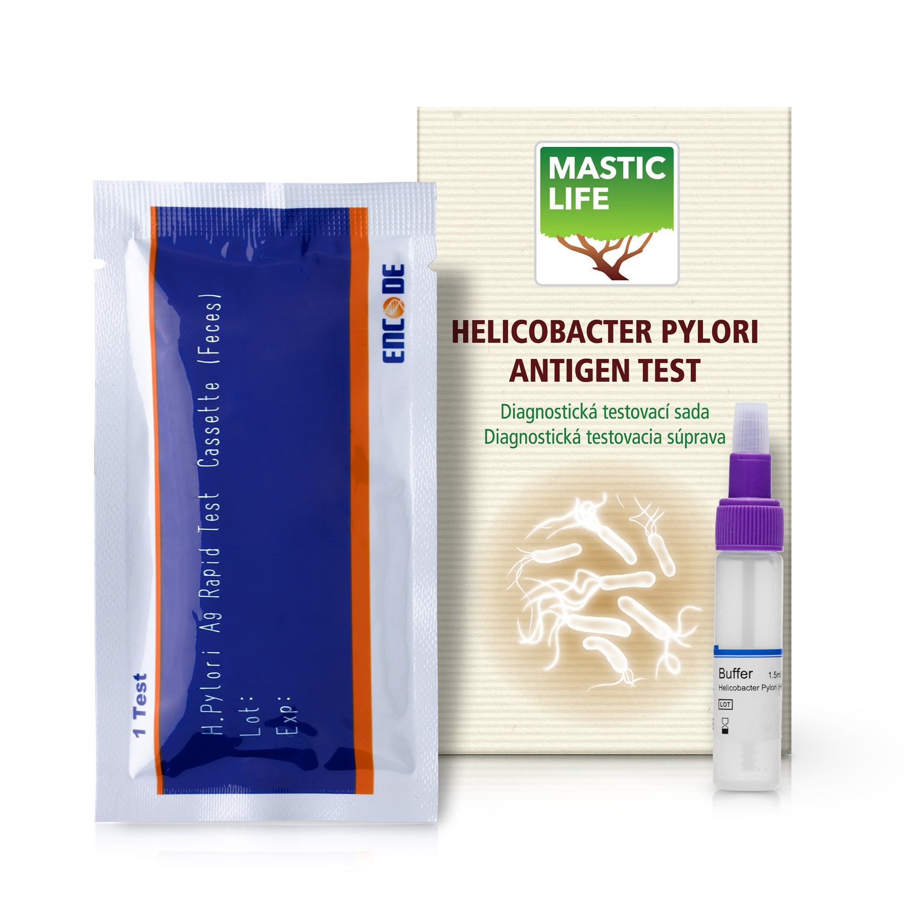 Test kałowy na Helicobacter pylori – Masticlife