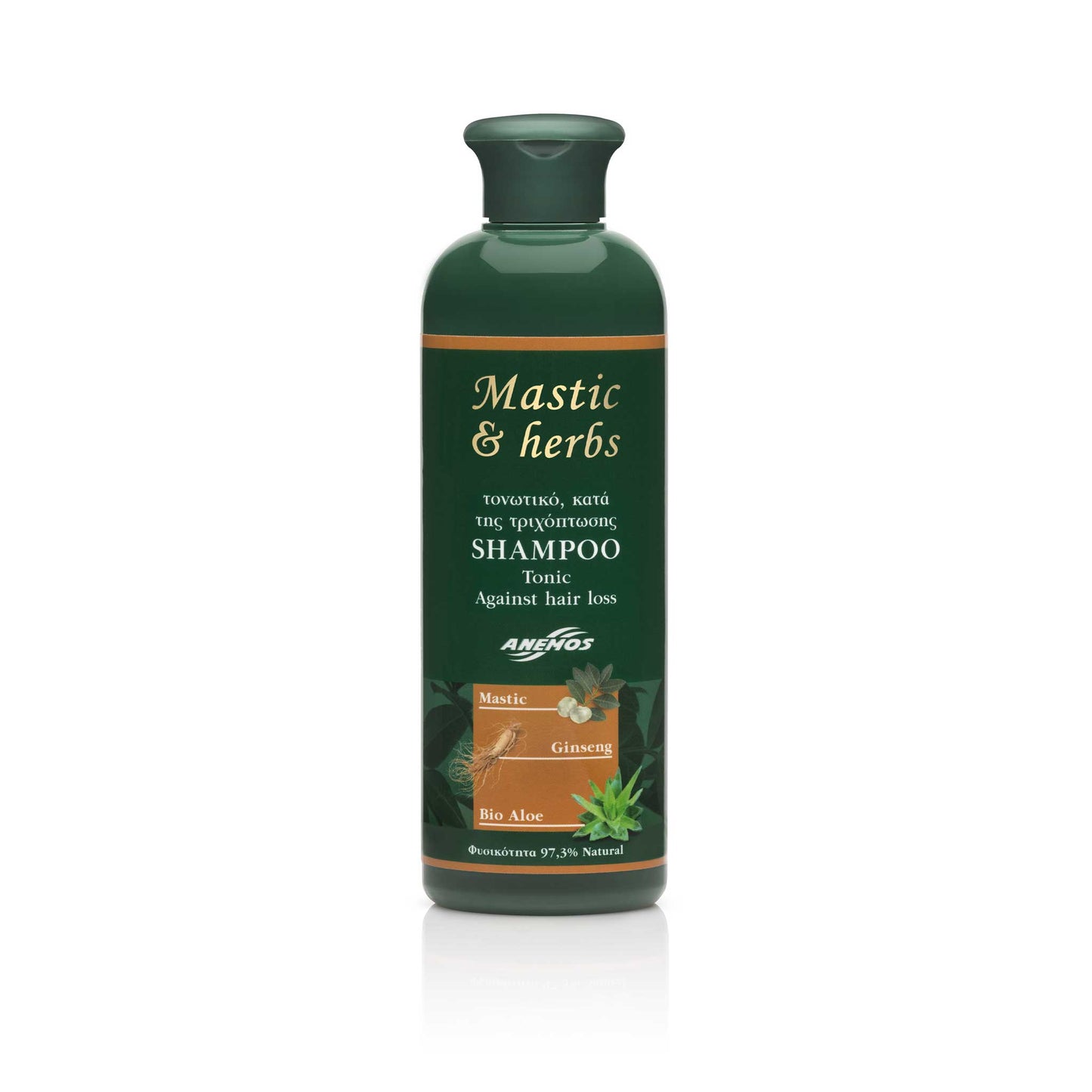 Szampon Mastic & Herbs tonizujący przeciw wypadaniu włosów 300 ml