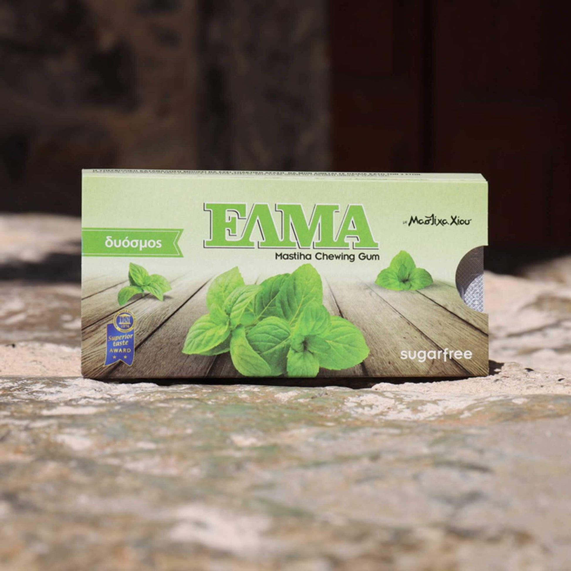 ELMA Spearmint - Guma do żucia z mastyksem, bez cukru